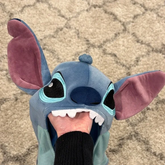 Disney Stitch Hooded Dress Youth Large Spirit Halloween Cosplay Costume - Picture 9 of 11